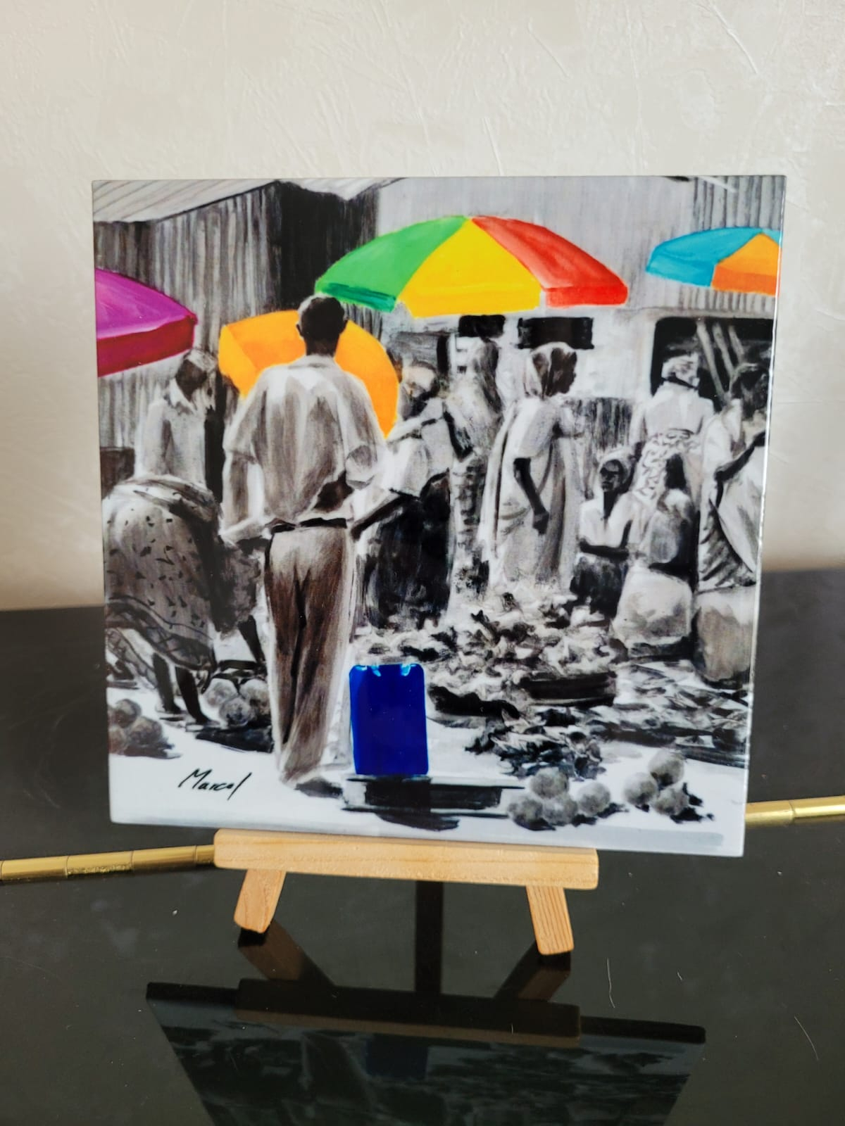 Carreau imprimé avec tableau TAB1863