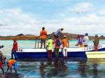 Pêcheurs en Petite Terre