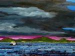 orage sur Petite Terre
