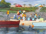 Pêcheurs en Grande Terre