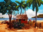 garçonière sur la plage
