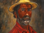 autoportrait au chapeau