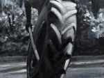 le coureur de gros pneu