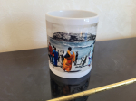 Mug « Montée de barge au salouva orange »