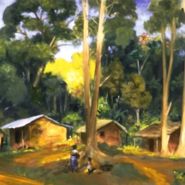 Bangas au village