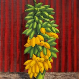 bananes et tôles rouges 1