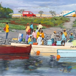 Pêcheurs en Grande Terre