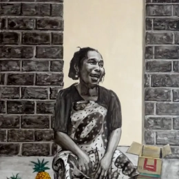 la vendeuse de rue