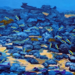 les poissons bleus