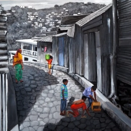 94 Ruelle de Mtsapéré et enfants