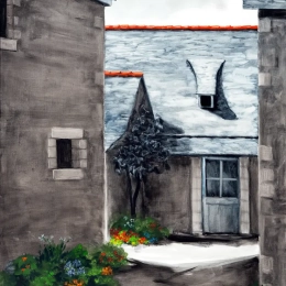 vieille maison des bords de Loire