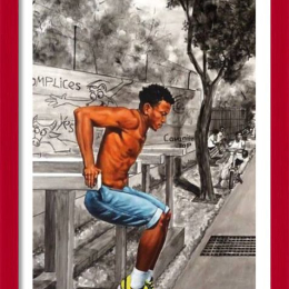 Affiche imprimée sur papier satin